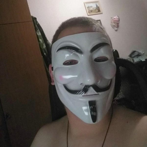 

anonymous guy fawkes fancy dress costume accessory macka mascaras halloween the v for vendetta party cosplay masque mask
