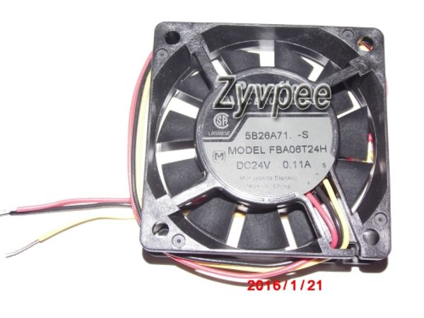 

panaflo 60x60x15mm fba06t24h 24v 0.11 a 3wire 6cm инверторный вентилятор