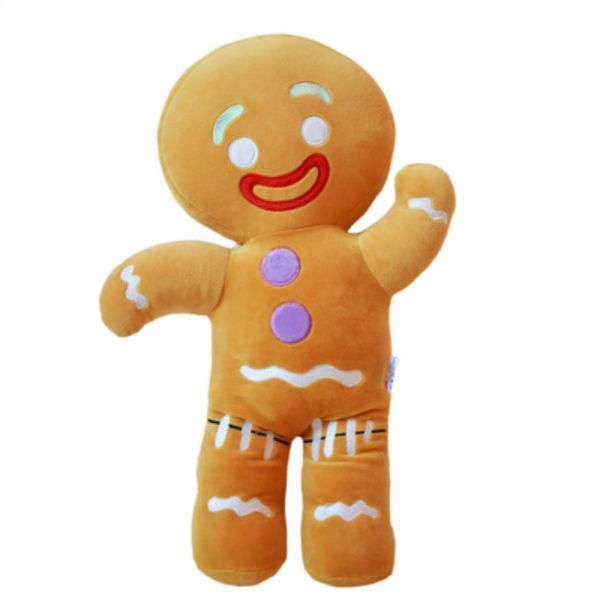 2019 20170609 Gingerbread Man Stretch Cotton Biscuit Soft Pillow