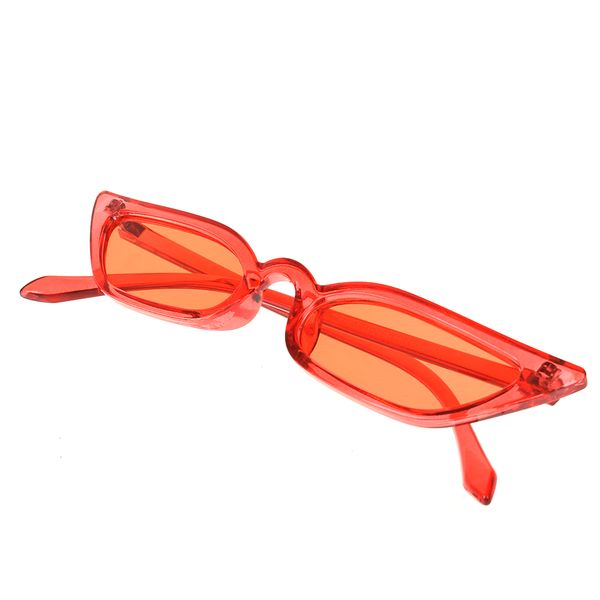 

new trendy sunglasses eyeglasses woman man retro colorful transparent small colorful cat eye eyeglasses ing, Silver