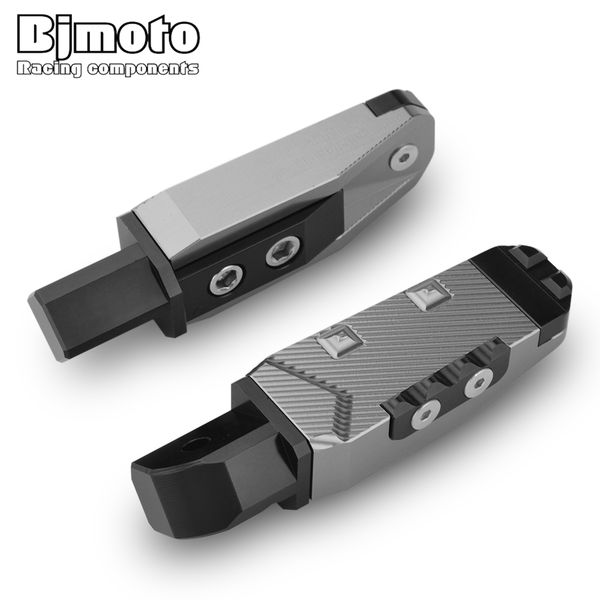 

bjmoto for yzf r1 r6 r1m r1s motorcycle cnc rear seat foot pedal pegs