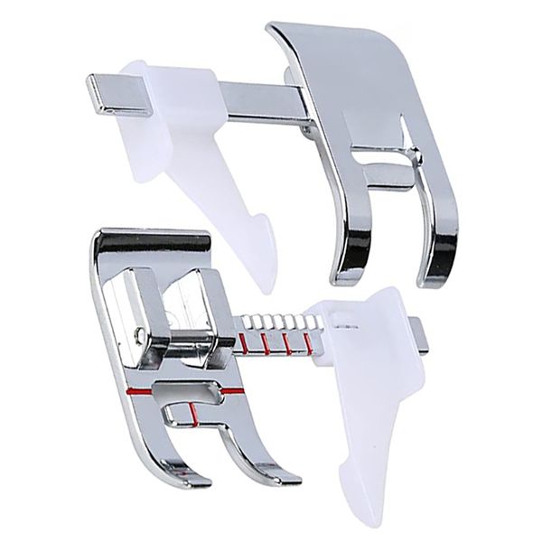 

new arrival adjustable guide presser foot set sewing machine presser foot for low shank household sewing machine accessories new, Black