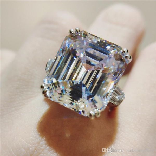 

dove egg big white z cz diamond luxury jewelry 925 sterling silver astie type promise eternity women wedding party band ring gift, Slivery;golden