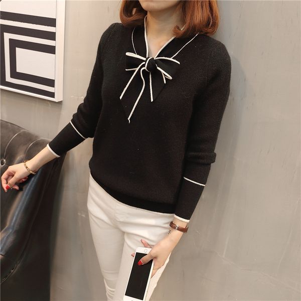 

2019 leopard pattern womens designer sweaters fashion sleeve panelled pullover crew neck womens sweaters casual females clothing f01, White