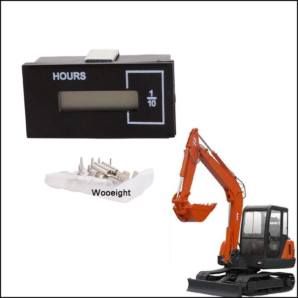 

wooeight hour meter timer 2528-9040 dc12 36v for doosan daewoo excavator spare parts