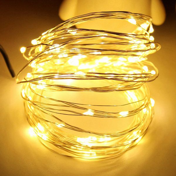 

новые светодиодные фонари usb низкого напряжения 10 метров крытый открытый светодиодные рождественские украшения огни фея огни главная парти