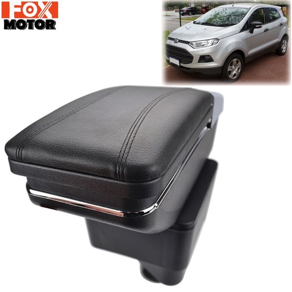 

for ecosport 2013-2017 storage box armrest 2014 2015 2016 center centre console arm rest rotatable
