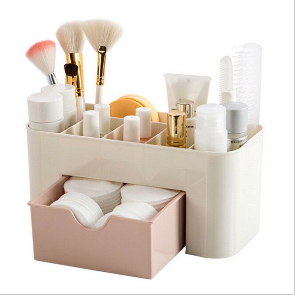 

travelmall cosmetic case makeup box organizer bag professional beauty train case