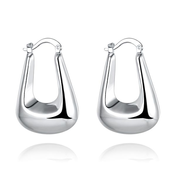 

plated sterling silver fashion popular imitation earrings djse703 size 2.9x2cm ;women's 925 silver plate ear cuff jewelry earring