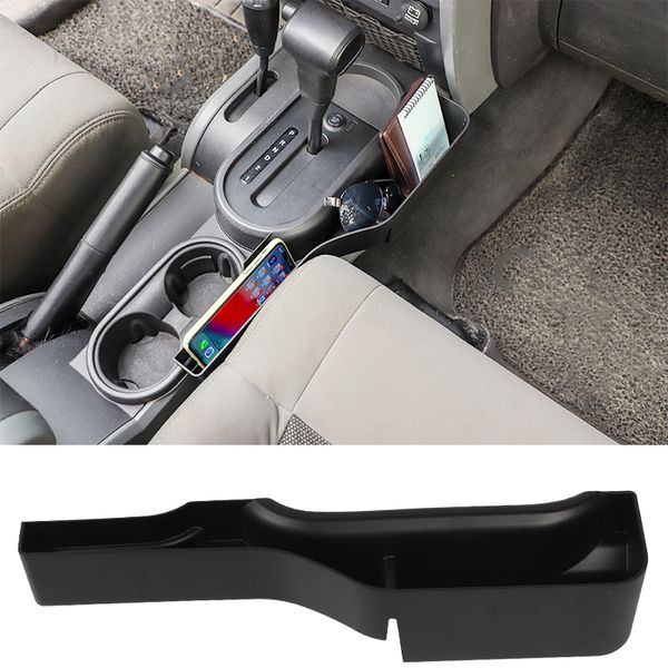 

gear shift side console storage box organizer tray for jeep wrangler jk 2007-2010 car interior accessories