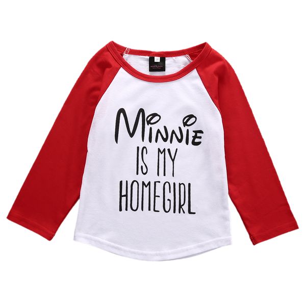 

1-6y kids baby boys girls long sleeve cotton t-shirt clothes outfit, Blue