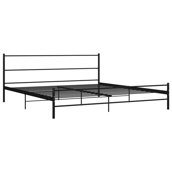 

каркас кровати black metal 6ft super king 180x200 cm мебель для спальни