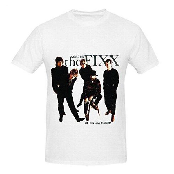 Satin Al Baski T Gomlek Erkekler Sicak Fixx Bir Sey Baska En Buyuk Hits Acar 80 S Erkekler O Boyun Tasarim Gomlek Yaz Erkek Giyim 11 73 Dhgate Com Da