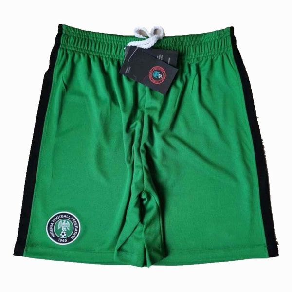 

2020 2021 nigeria soccer shorts 20 21 home away football sports shorts pants, Black;red