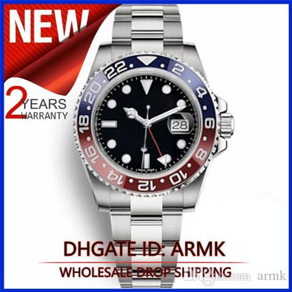 

Купон Chrono Top Red Blue Мужские часы Автоматическая нержавеющей стали механические час