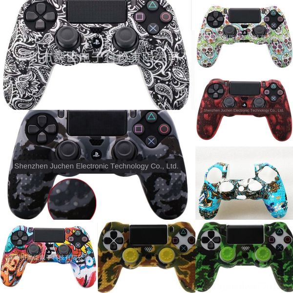 

oxstc case sony playstation dualshock 4 ps4 controller gamepad silicone analog thumbstick grip cover protective skin caps for