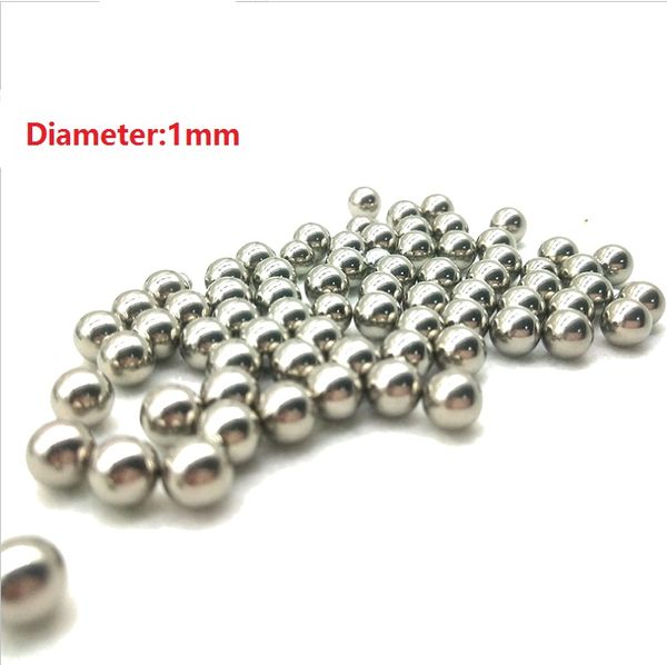 10000pcs / lot dia 1mm sfera in acciaio inox miniatura mini diametro 1mm sfera in acciaio a sfera spedizione gratuita