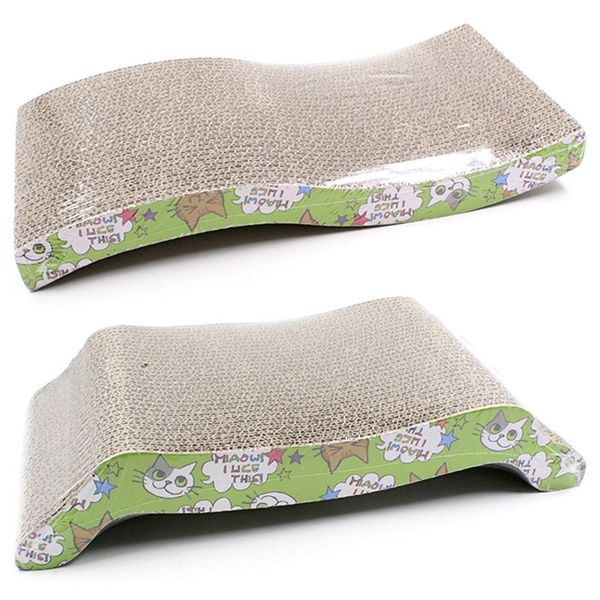 

scratching board for cats with catnip 41x20.5x4cm