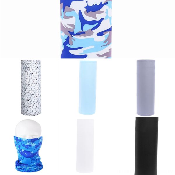 

stooc stock 3d sport neck headband bicycle fishing scarf bandanas shield face mask skull bandana headwear ring scarf bicycle balaclava, Black