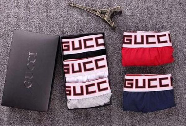 

2020 mens boxer briefs briefs animal print fashion designers men's boxer underwears brand underpants for men underwear gcu1, Black;white