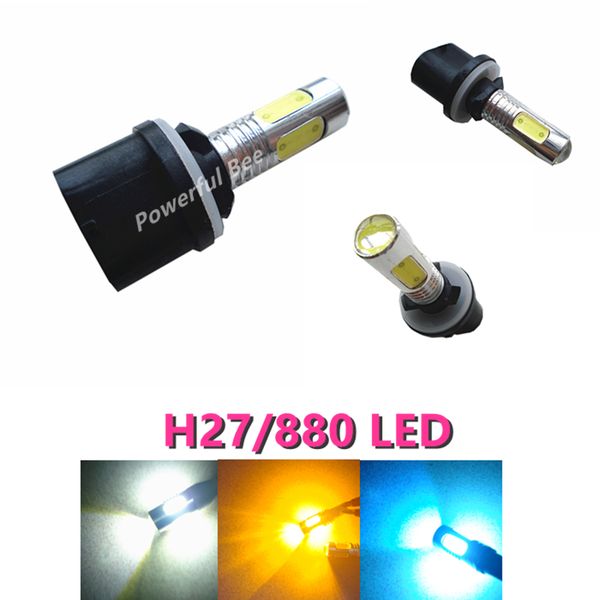 

2 x double modes keep lighting and flashing h27/880 15w led drl fog lamp lights bulb for excelle hrv 2004-08