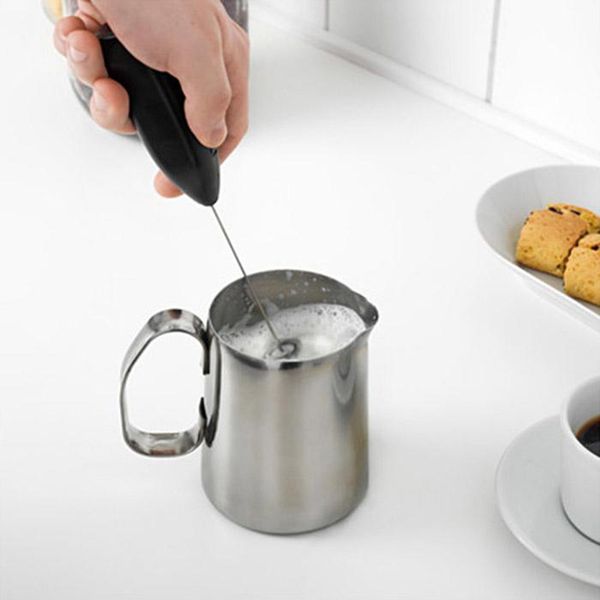 

practical cooking tool milk drink coffee whisk mixer electric egg beater frother foamer mini handle stirrer kitchen egg turner