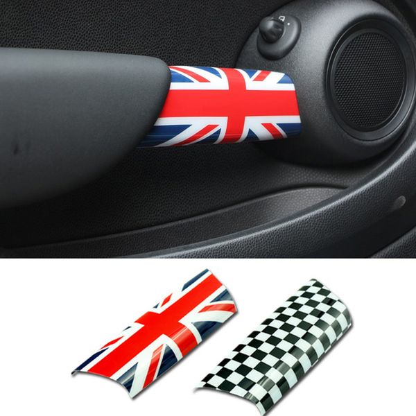 Car Interior Door Handle Knob Cover Sticker Protection For Mini Cooper Jcw R55 Clubman R56 R57 R58 R59 Car Accessories Transponder Key Replacement
