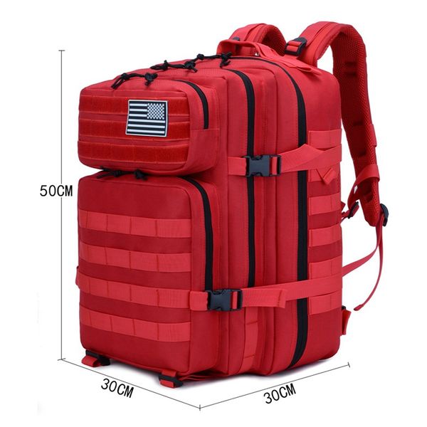 

45l large capacity backpack men camping bag for travel mountaineering hiking