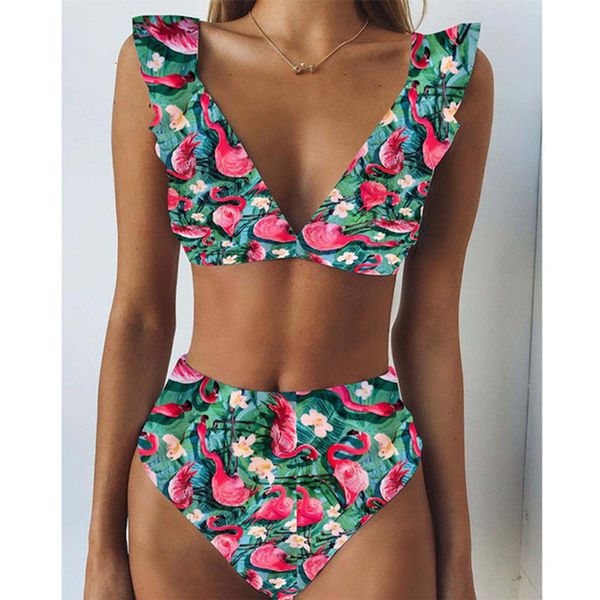 

бикини высокой талией купальники для женщин высокой талией бикини sexy рюшами купальники женщины push up бикини set полька dot купания плава, White;black