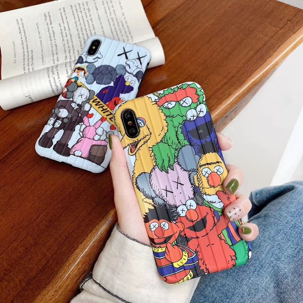 

новое аниме мода мультфильм мило улица сезам телефон чехол для iphone 11 про макс 11pro xr xs max для iphone 8 7 6s 6plus задней крышки