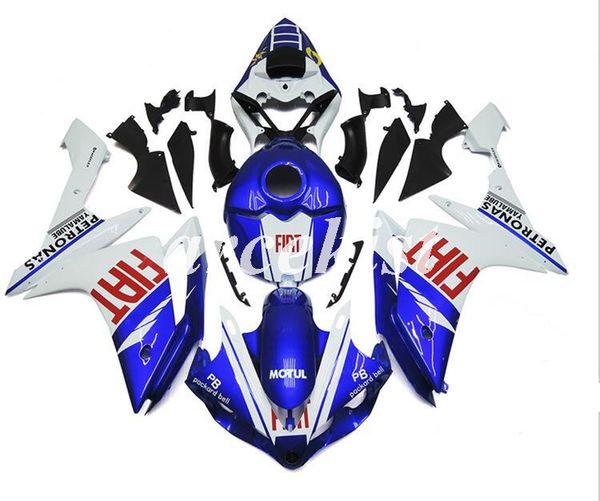 

мотоцикл новый abs литья под давлением полный бак покрытие обтекатели kits, пригодный для yamaha yzf-r1 2007 2008 07 08 кузовостроение набор