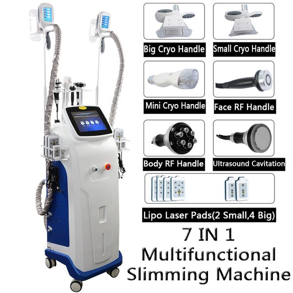 

criolipolisys fat ing machine fat reduction body shape rf ultrasonic cavitation salon use slimming machine cryolipolysis