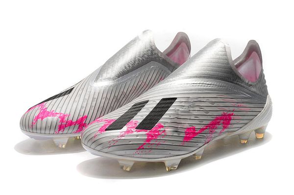 

x 19.1 fg мужская футбольная обувь с шнурками бутсы 2019 новые chaussures кошки де футбольные бутсы x19 + высокое качество scarpe da calcio