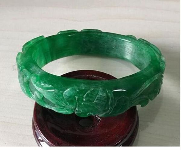 

certified (grade a) 100% natural jadeite jade bracelet bangle (certificate delivery, Golden;silver