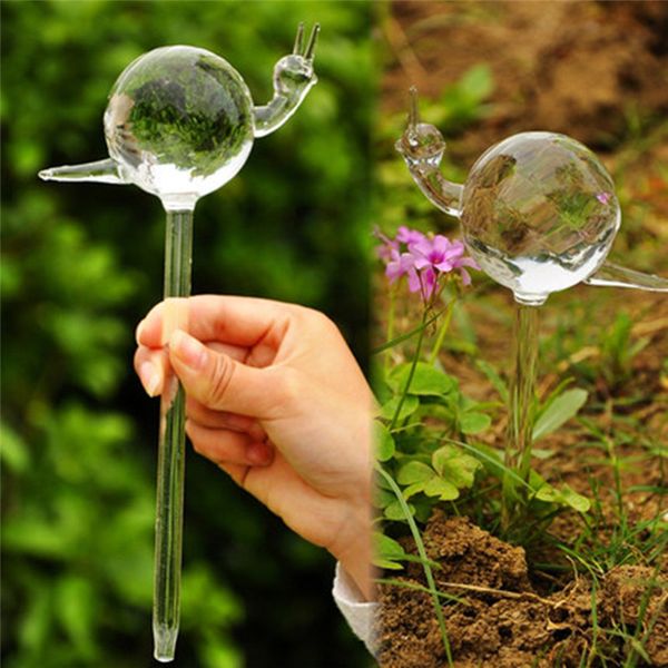 

cute birds snail swan glass watering kits for garden plant watering device indoor automatic