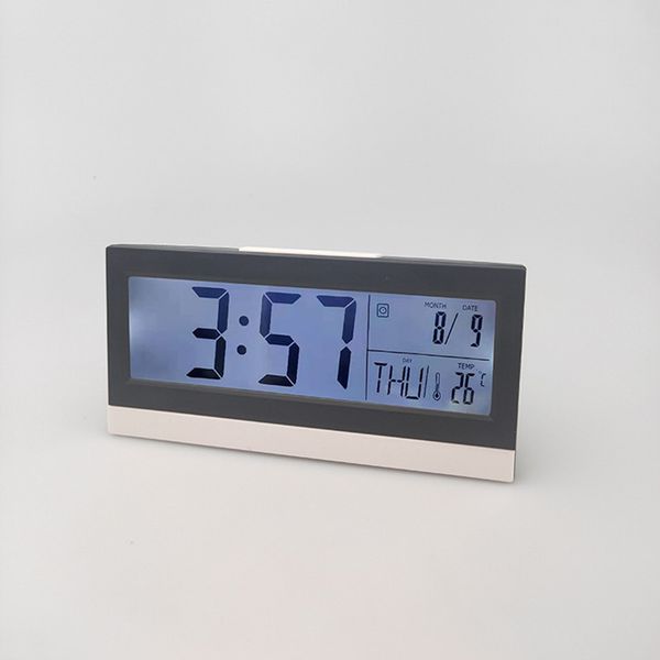 

didihou desk digital alarm clock time temperature date humidity display