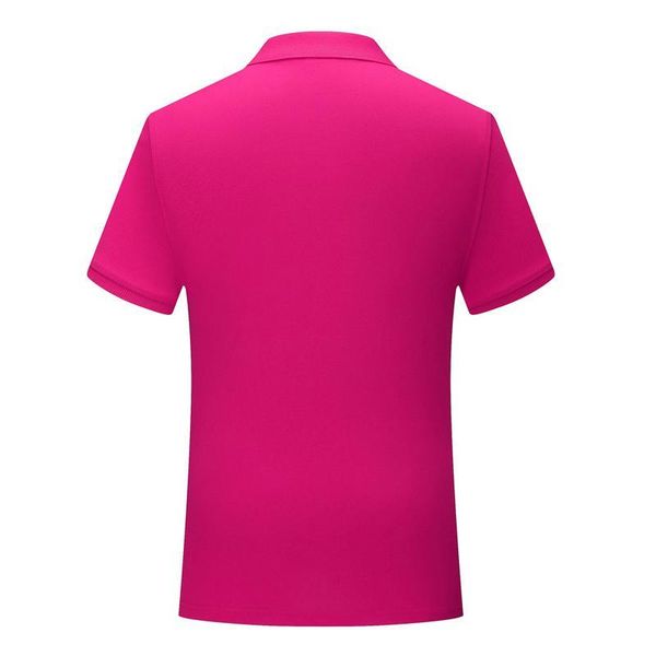 

polo shirt uniform pink sd chongfu 899036new classic solid color short-sleeved men and women with comfortable and breathable, Black