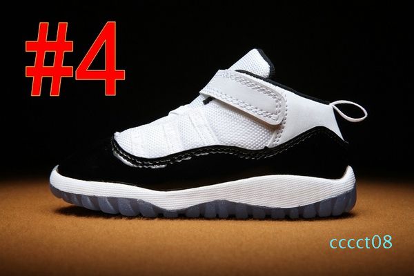 

kids 11 xi space jam little baby boys girls toddlers 11s gamma concord bred pre-walkers infant children athletic sports sneaker 6c-10 08ct