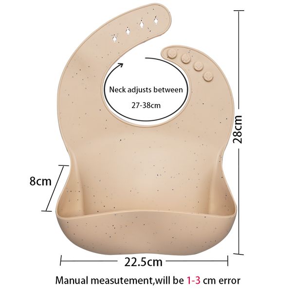 

customized newborns baby bibs solid silicone feeding breastplate waterproof baberos bebe burp cloths drooling babador baby stuff