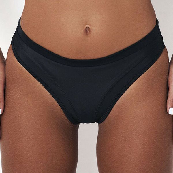 

ladies cotton swimsuit lycra thongs stay g string women briefs panties s-xxl swimwear new 2019 costumi da bagno donna