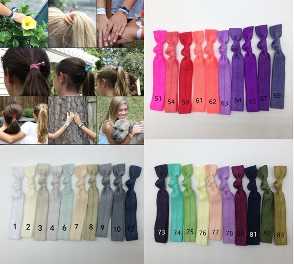 Knot Elastic Hair Tie Hairband Hair Rope Ponytail Holder Popular