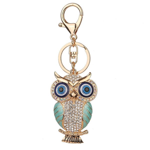 

cute owl shape keychain fashion bag pendant