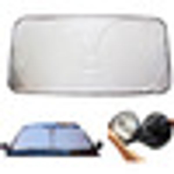 

auto car front rear window foldable visor sun uv shade windshield cover block