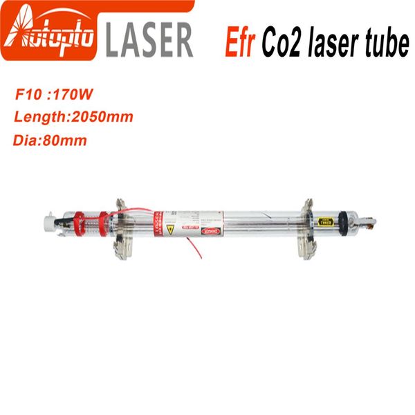

efr co2 laser tube f10 170w-185w for co2 laser marking engraving machine wooden box packing