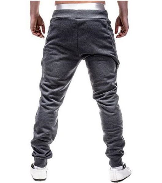 

Fashion Mens Loose Sport Pants Male Casual Pants Spring Designer Long Pants Joggers Pure Color Trousers