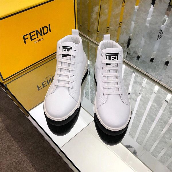 

20fw fashion sneakers fur warm for men classic lace-up high style winter vulcanized flat with casual shoes men large size 38-45 yecq3, Black