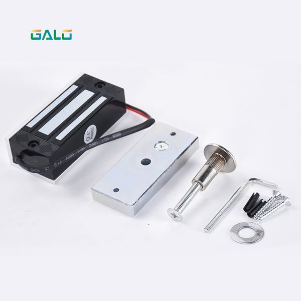 2019 60kg 130lb Door Electric Lock Magnetic Lock Dc 12v Single