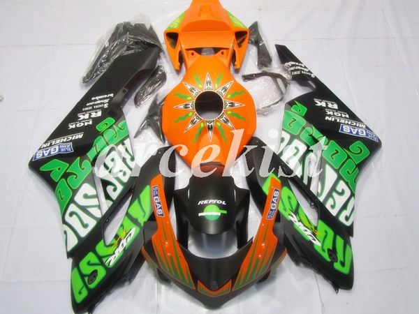 

инъекции плесень нового abs обтекатели комплект, пригодный для honda cbr1000rr 2004 2005 04 05 1000rr cbr1000 телесной набор пользовательско