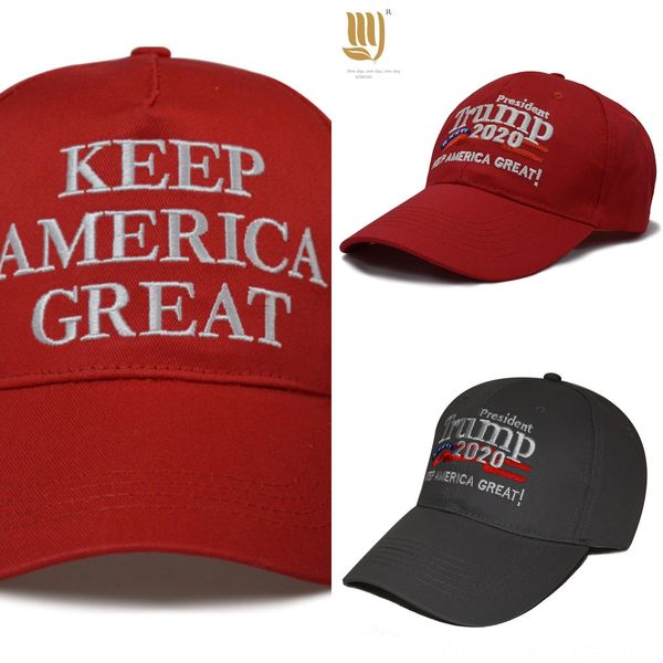 

y39ol donal trump 2020 baseball keep hat cap embroidered america great hats donald trump election cap make cotton casquette customizabl, Blue;gray