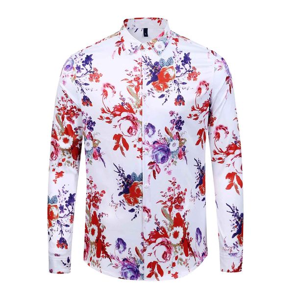 

мужская рубашка мода harajuku вскользь рубашки мужской роскошь medusa черного золото фантазия 3d напечатаны тонкой рубашки, White;black